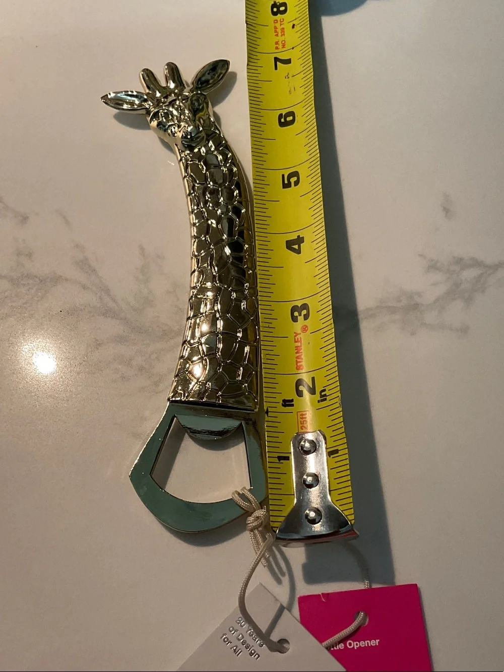 Lilly Pulitzer Gold Giraffe Decorative Kitchen Accent